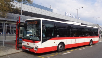 Airport Bus in Prague