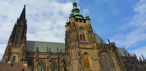 St Vitus Cathedral Prague Castle (outside)